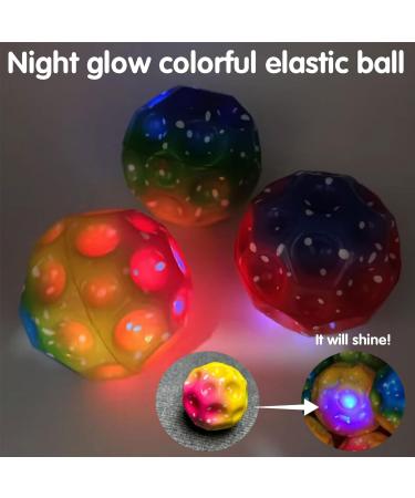 6 Pieces Astro Jump Balls - Bright Moon Bouncing Toy 7cm for Kids - High Jumping Rubber Balls for Parties - Buy Online on GoSupps.com