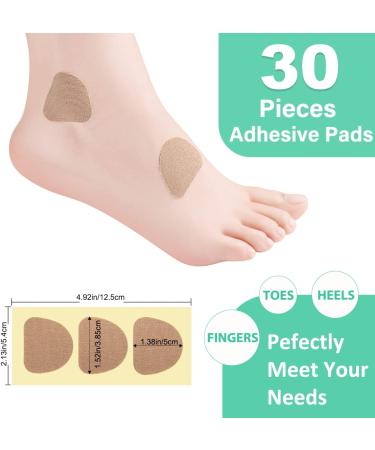 Moleskin Tape for Feet Blisters - 10 Sheets | Blister Prevention & Protection Pads - Buy Online on GoSupps.com