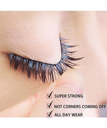 Black Waterproof Eyelash Glue | Super Strong Hold Adhesive for False Lashes | Sensitive Eyes Friendly | 0.176oz - Buy Online on GoSupps.com