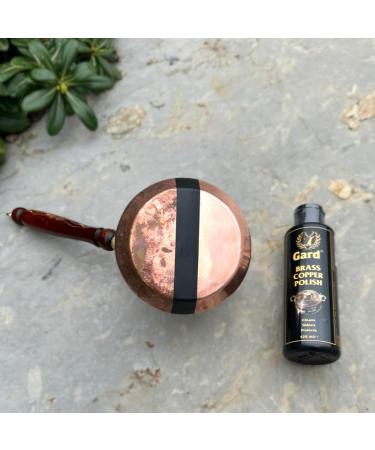 Premium Copper & Brass Cleaner | Aluminum Polish & Chrome Shine - 4.2oz (125ml) for Pots Pans & More - Buy Online on GoSupps.com