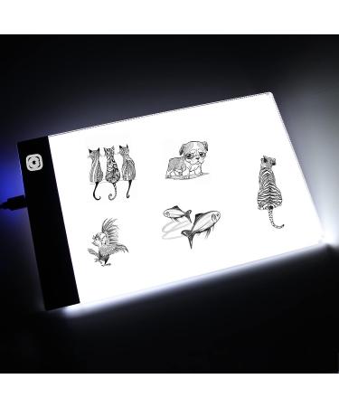 Flip Book Kit with Light Pad - A5 LED Board & 320 Sheets for Drawing, Tracing, Sketching - Flip Books Paper with Holes & Binding Screws - Buy Online on GoSupps.com