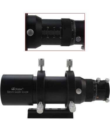 Alstar 50mm Compact Deluxe Finder & Guidescope Kit with 1.25 Double Helical Focuser - Ultimate Precision for Astrophotography - Buy Online on GoSupps.com