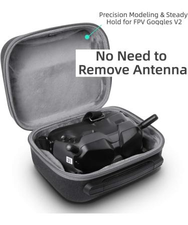 Anbee FPV Goggles V2 Carrying Case - Portable Hard Storage Bag for DJI FPV/Avata Goggles V2 - Buy Online on GoSupps.com
