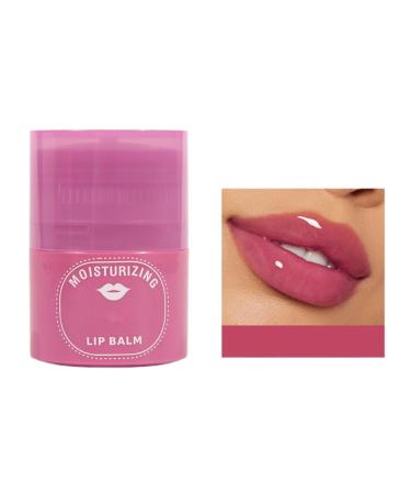 Lip Sleeping Mask, Moisturizing Lip Mask For Day And Night, Lip Moisturizer Reduce Lip Lines & Wrinkles, Fruity Watery And Moisturizing, Lightens Lip Lines, Anti-Drying And Tender Lipstick (5#)