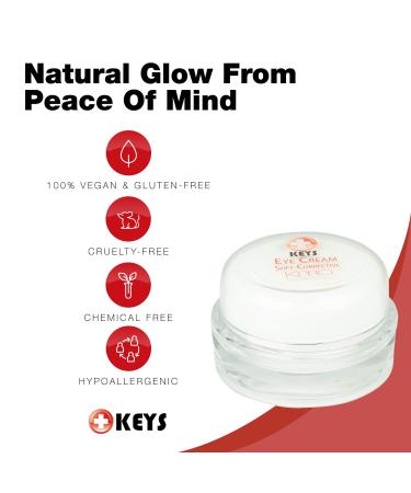 Keys Care KPRO Illuminating Tinted Eye Cream | All-Natural Undereye Moisturizer with OptiFX Technology | Hypoallergenic & Nourishing (0.5 oz - Buy Online on GoSupps.com