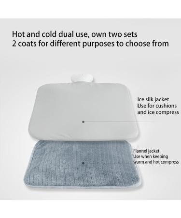 S-TROUBLE 9L Large Hot Cold Water Bottle with Plush Cover | Pain Relief Foot & Hand Warmer - Shop Internationally - Buy Online on GoSupps.com