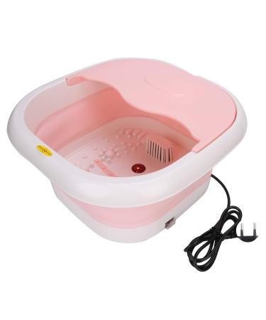Masseur De Pieds Seau De Bain De Pieds Pliable Temp rature Constante Seau De Trempage De Pieds Portable Pour la Maison(EU-rose) EU rose