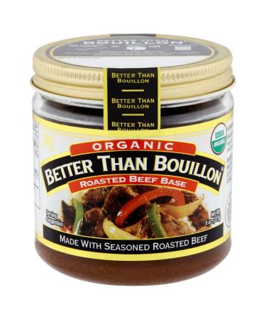 Organic Roasted Beef Base - Better Than Bouillon USDA Organic Blendable Base for Flavor 38 Servings - 8 OZ (Pack of 2) - Buy Online on GoSupps.com