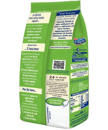 6x Lo Conte magic flours spelled flour speltmeel 500g - Buy Online on GoSupps.com