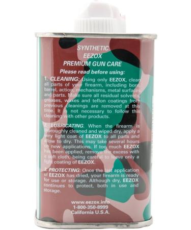 Eezox Premium Synthetic Gun Care 4oz Squeeze Can - 1 Pack - Buy Online on GoSupps.com