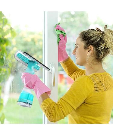 4 in 1 Scraper Spray and Brush Multifunctional 4 in 1 Cleaning Tool Multifunctional Double-Sided Window Cleaning kit Multifunctional Double-Sided Window Cleaning Scraper 3pcs - Buy Online on GoSupps.com
