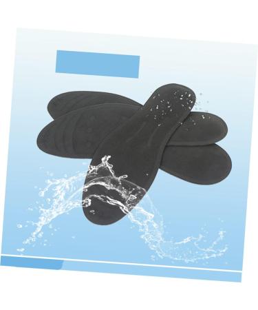 NOLITOY Orthotic Insoles - Liquid Absorb & Massaging Insoles in Black (Size 8) | Comfort & Support for Every Step - Buy Online on GoSupps.com