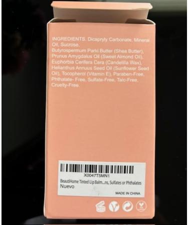 Buy Tinted Lip Balm Set of 2 - Vegan Slightly Pigmented Moisturizing Lip Tint for Women with Vitamin E - Long Lasting Hydration - Buy Online on GoSupps.com