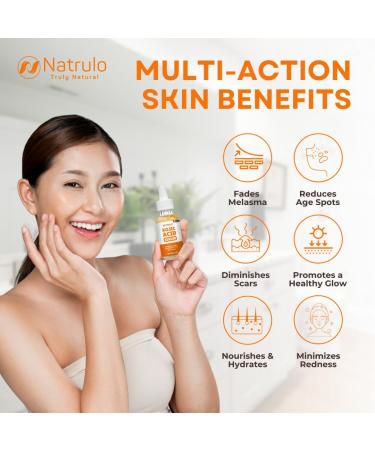 Kojic Acid Serum Dark Spot Remover for Face & Body Skin Brightening for Spots, Hyperpigmentation, Discoloration Facial Oil Reduces Acne, Scars, & Evens Tone Dark Spot Correcting Glow Serum - Buy Online on GoSupps.com