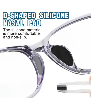 WKRTDY Silicone Anti-Slip Nose Pads - 20 Pairs Self-Adhesive Comfort for Glasses & Sunglasses Ideal for Full Frame Fit - Buy Online on GoSupps.com