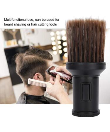 BYARSS Multifunctional Broken Hair Brush & Neck Duster | Beard Shaving Brush for Barbers | Black | International Shipping - Buy Online on GoSupps.com