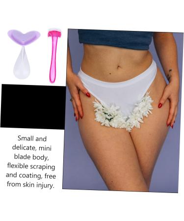 Buy Angoily Electric Women's Trimming Razor Set | Intimate Area Hair Removal | Disposable Electric Shaver & Plush Bag | International Shipping Available - Buy Online on GoSupps.com