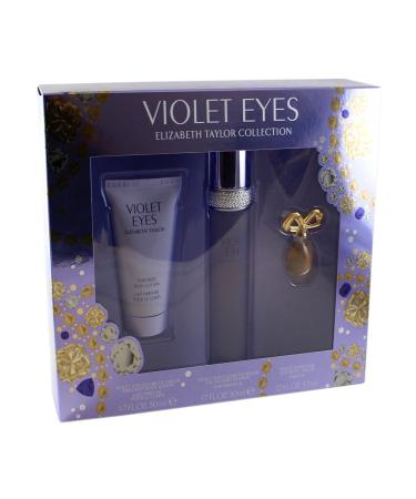 Elizabeth Taylor Violet Eyes 3 Piece Gift Set for Women