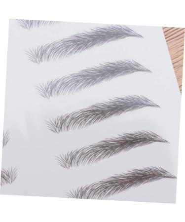 FRCOLOR 2pcs 3d Eyebrow Stickers Waterproof Stickers Makeup Tools Eyebrow Makeup Kit Woman Make up Stencil - Buy Online on GoSupps.com