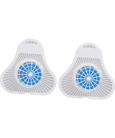 2pcs Deodorant Triangular Block for Home Office School - Prevents Clogging and Spray Proof - Buy Online on GoSupps.com