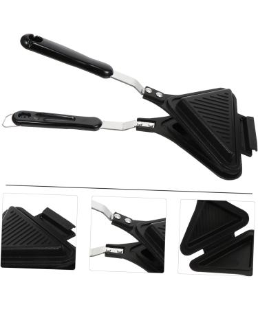 Zerodeko 2 Pcs Sandwich Pan Sandwich Mold Stovetop Griddle Mini Saucepan Grilling Pan Stovetop Mini Grill Nonstick Frying Pan Press Pan Frying Pot Aluminum Frying Pan Aluminum Alloy Bread 35X18X4CMx2pcs Blackx2pcs - Buy Online on GoSupps.com