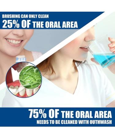 Shinyteeth Mouthwash (2PCs) - Tartar Removal & Teeth Whitening - Fresh Mint Flavor for Optimal Oral Care - Buy Online on GoSupps.com