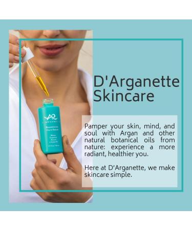 D Arganette Regenerating Youth Serum - Anti-Aging Facial Oil with Marula Grapeseed Almond & Jojoba Oil | Moisturizer for Dry Skin Fine Lines & Wrinkles | 1.7 oz Made in USA - Buy Online on GoSupps.com