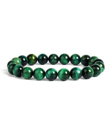 Original Tiger Eye Bracelets Men Energy Natural Stone Bead Bracelets Women Quartz Agates Feng Shui Wealth Jewelry Pulseras 6 8mmBeads19cm 6 8mmBeads19cm