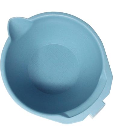 Kumi Wheat Blue Tint Bowl - Eco-Friendly Durable Hair Tinting Tool with Non-Slip Base and Measuring Grid - Buy Online on GoSupps.com