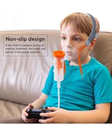 No-Slip Secure Mask Strap | Adjustable Mask Holder for Cool Mist Inhalers | Comfortable Straps for Kids & Adults - Buy Online on GoSupps.com