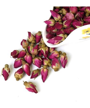GOARTEA 250g / 8.8oz Bouton Roses Seches - Th Rose Sechees Roses Bouton - Red Rose Buds Herbal Tea - Buy Online on GoSupps.com