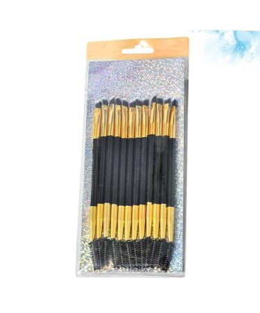 Beavorty 12pcs Eyebrow Applicator Set Eyelash Angled Brush Comb & Curler Golden Makeup Kit for Perfect Brows & Lashes - Buy Online on GoSupps.com