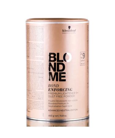 Schwarzkopf BlondMe Bond Enforcing Premium Lightener 9+ Dust Free Powder - 15.8 oz