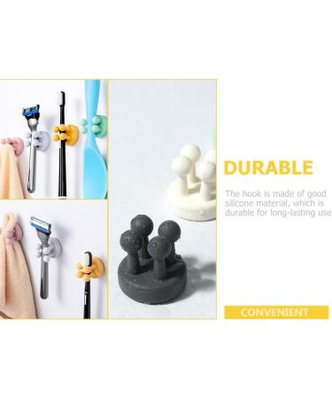 Buy Cabilock 18 Pack Self-Adhesive Shower Hooks - Best Razor Holder for Bathroom & Office Durable & Stylish - Buy Online on GoSupps.com