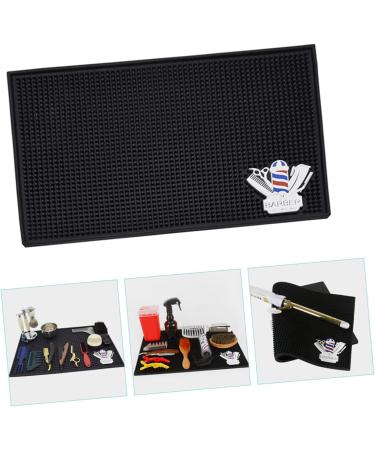 Healeved Hairdressing Mat Makeup Mat for Vanity Silicone Mat Vanity Accessories for Women Hot Tool Mat Hair Appliance Organizer Beauty Tools Barber Mat for Station - Buy Online on GoSupps.com