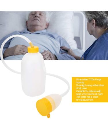 Ejoyous Urine Collector & Urinal Pot for Bedridden Patients - Safe & Convenient Pee Bottle for Easy Urine Storage - Buy Online on GoSupps.com