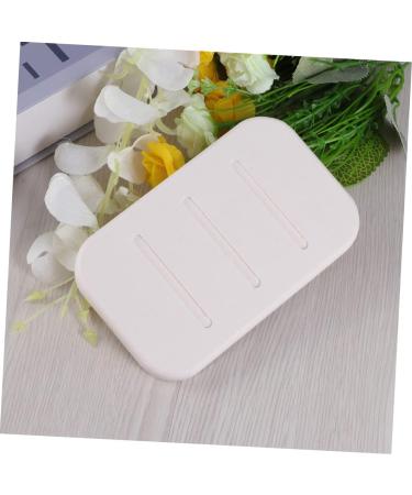 OUNONA Soaps 2pcs Home Things Housewares Home Stuff Diatomite Soap Pad Skid Resistance Soap Pad Safe Soap Dish for Soap Container Soap Holder Absorb Water Japan White Soapdish - Buy Online on GoSupps.com