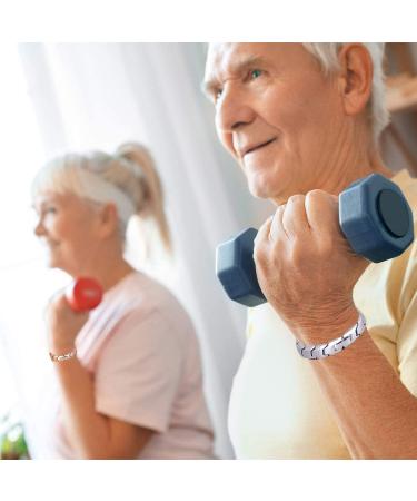 Magnetic Lymph Detox Bracelet for Women - Promotes Blood Circulation - Silver & Bronze - Buy Online on GoSupps.com