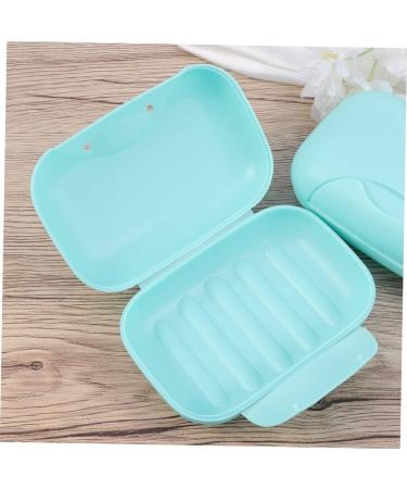 Ciieeo 6 Pcs Soap Dish Soap Holder Soap Case Black Square Soap Case Drain Soap Case for Shower Kitchen Soap Portable Soap Rack Soap Case Metal Soap Basket Travel Take a Bath Soap Box - Buy Online on GoSupps.com