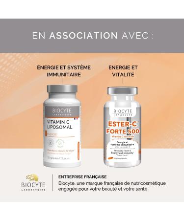 BIOCYTE 5 Ginseng Forte - Energy and Vitality Food Supplement - Based on American Ginseng Siberian Korean Maca Rhodiola - 40 Capsules - 20 Days - Buy Online on GoSupps.com