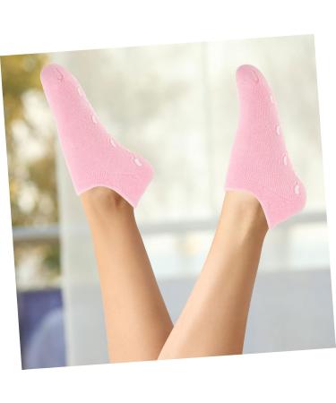 Healeved 2 Pairs Gel Socks Soft Cotton Yarn Care Products Miss 22x10x1cm - Buy Online on GoSupps.com
