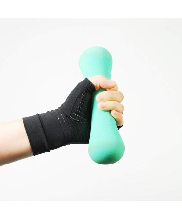 Buy Arthritis Copper Compression Gloves - High Copper Infusion Comfort Fit for Men & Women Relieve Rheumatoid Pain Ease Muscle Tension (Medium - Buy Online on GoSupps.com