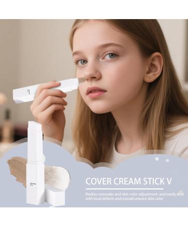 Foundation stick foundation color change 13 g Oil Control Concealer the 2in1 doublehead cream foundation adapts to you and is suitable for women on daily outdoor trips Circumcision - Buy Online on GoSupps.com