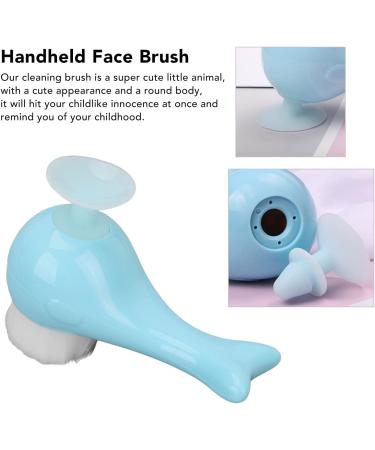 Glomora Makeup Cleansing Brush Nylon Soft Bristles Handheld Face Brush with Silicone Sucker - Buy Online on GoSupps.com