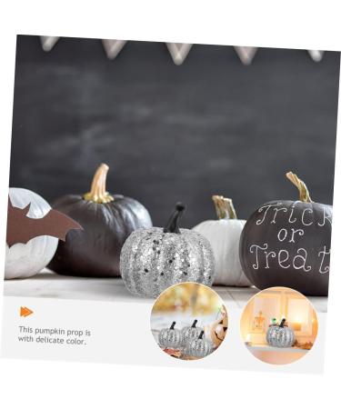 Alipis 20 Pcs Foam Pumpkin Halloween Party Decor Realistic Vegetables Decorative Foam Vegetables Pumpkin Decoration Mini Artificial Pumpkins Faux Pumpkin Craft Powder Silverx2pcs 5CMx2pcs - Buy Online on GoSupps.com