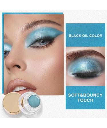  LOPHE LOPHE Cream Eyeshadow Mousse Highly Pigmented Formula Up to 24 Hour Wear Waterproof Creamy Color for Cheeks and Eyes Blue 4g - Buy Online on GoSupps.com