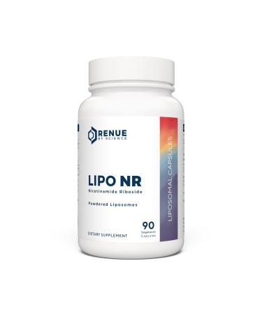 RENUE by Science Nicotinamide Riboside | High Strength Liposomal NAD Supplement | 90 Nicotinamide Capsules - 300mg Nicotinamide Riboside per Serving | Manufactured in The USA Third-Party Tested