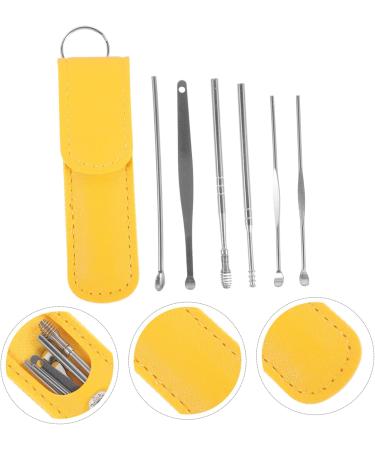 FRCOLOR Professional Earwax Cleaner Tool Ear Scoops Wax Removal Kit Portable Design for Daily Use - Buy Online on GoSupps.com