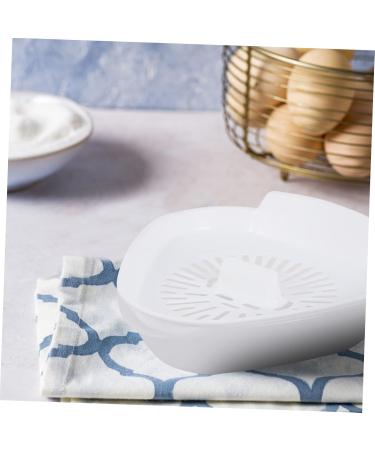 Zerodeko 1pc Microwave Egg Steamer Yolk Extractor Kitchen Microwave Oven Mold Egg White Stainless Steel - Buy Online on GoSupps.com