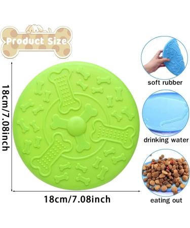 Yeahboom Dog Frisbee Set - 3 Pack 15cm Bite-Proof Natural Rubber for Training & Play | Ideal for Small Dogs - Buy Online on GoSupps.com